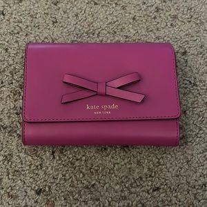 Kate spade- hot pink wallet